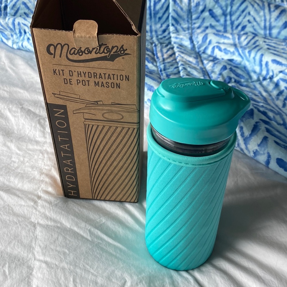 Masontops water bottle